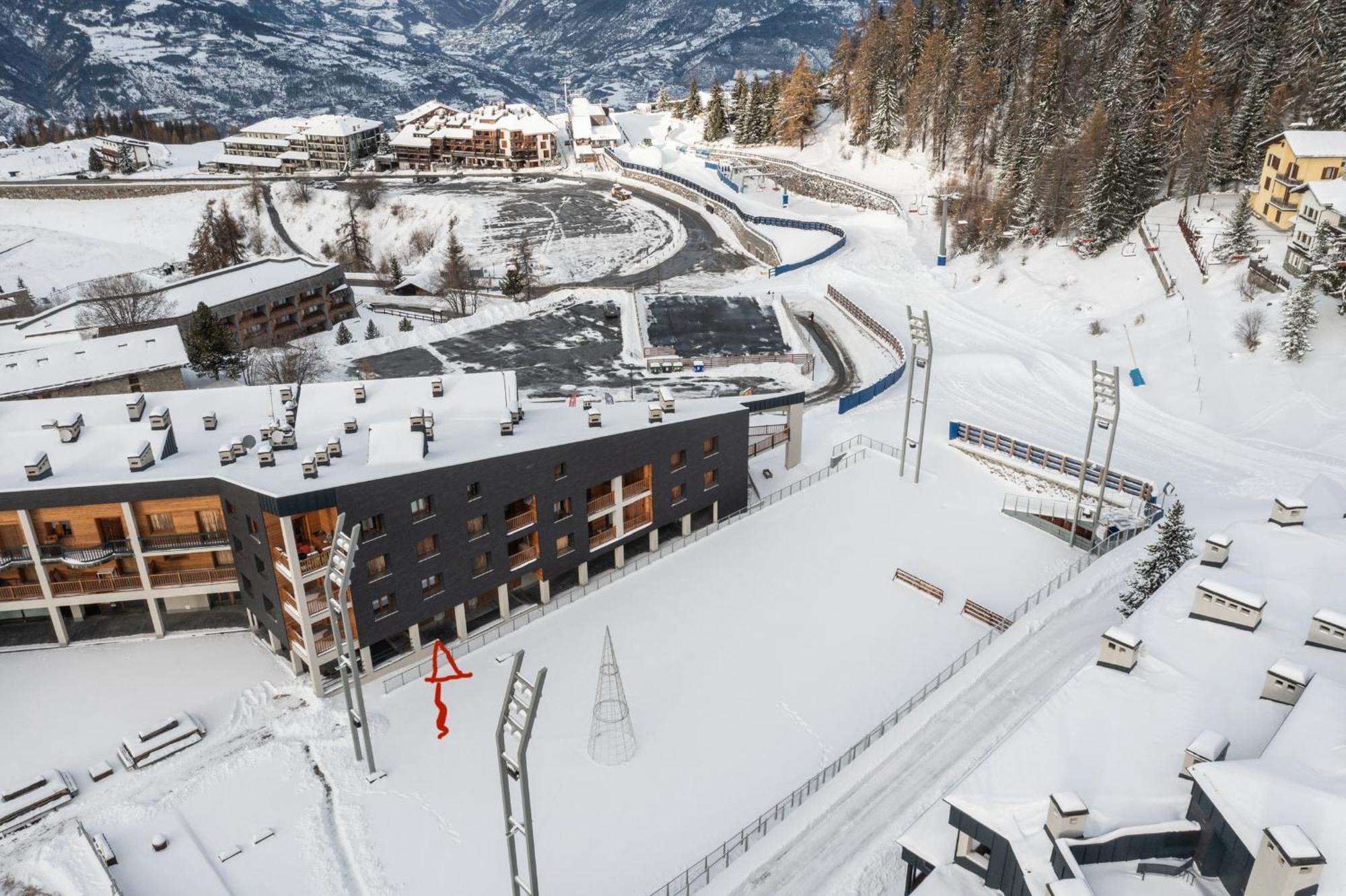Monolocale Sulle Piste Da Sci Appartement Pila  Buitenkant foto